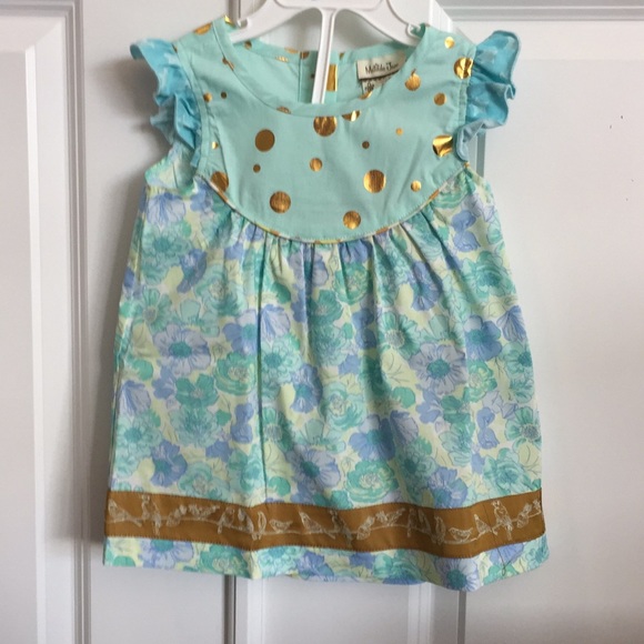 New Matilda Jane Hello Lovely All Aflutter Dress - Picture 3 of 5
